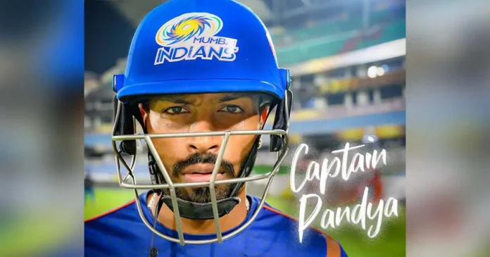 Mumbai Indians appoint Hardik Pandya as captain